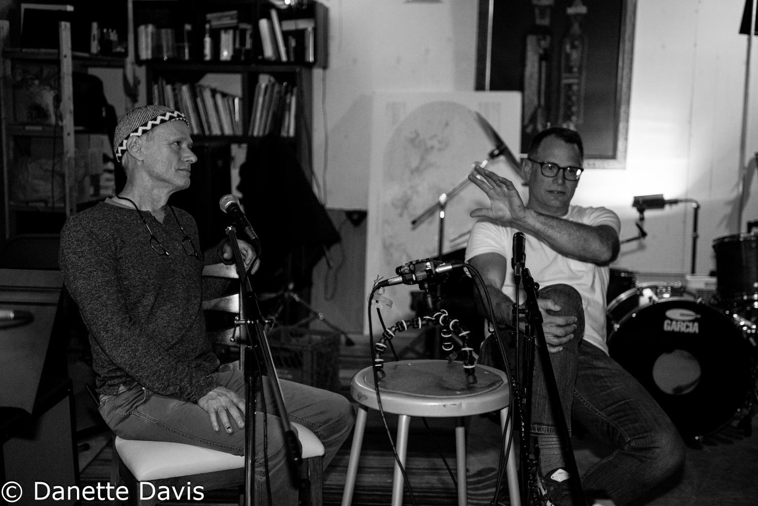Medicine Hat at interview 2023, L-R Jason Thomson, Jason Legat, photo by Danette Davis