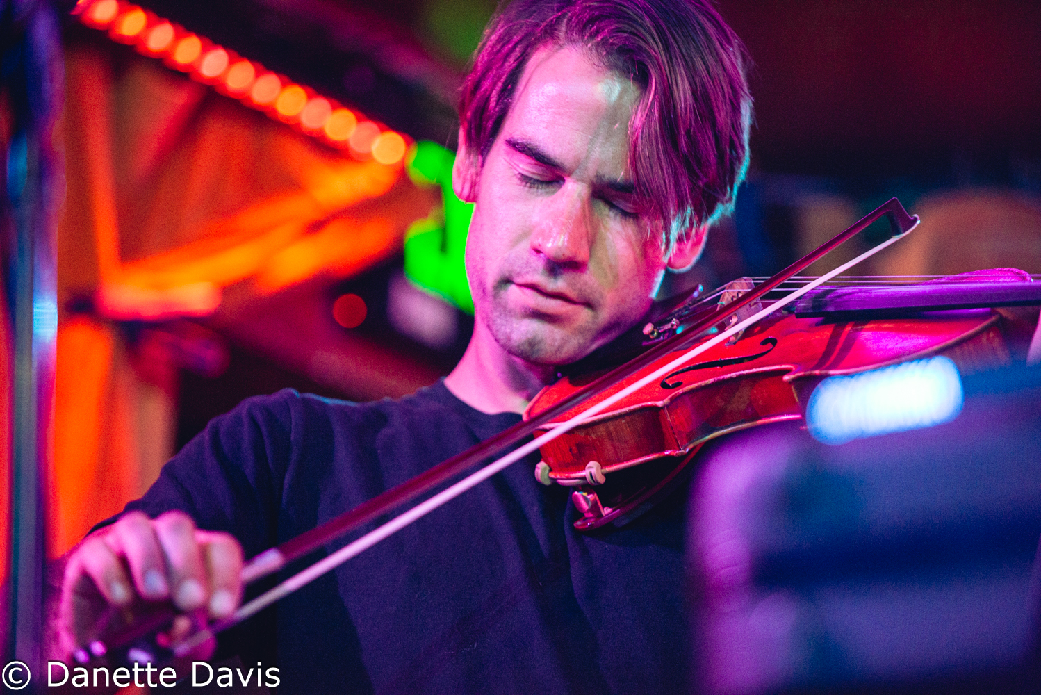 Chris Baum of Bent Knee in Seattle, photo by Danette Davis