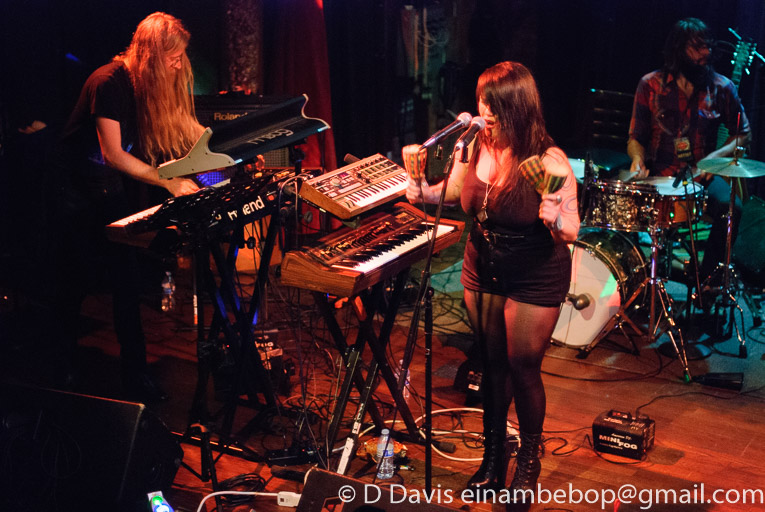 David Golightly, Garrett Moore, and Emily Pothast of Midday Veil