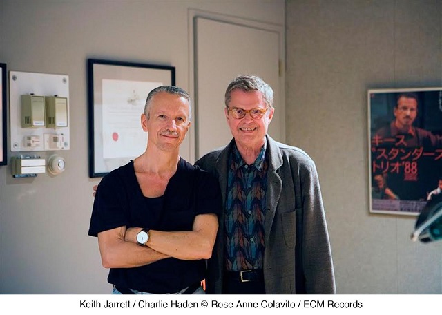 Keith Jarrett and Charlie Haden, photo courtesy of ECM