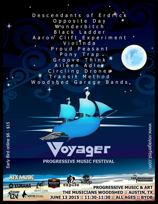 Voyager festival poster