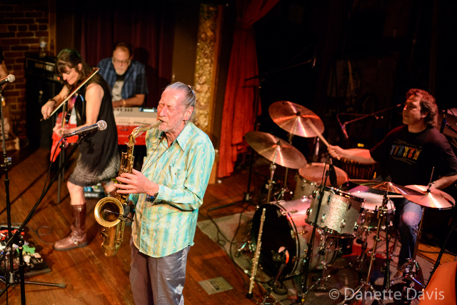 Nik Turner with Flame Tree, photo by Danette Davis