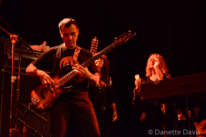 Philippe Bussonnet, Isabelle Feuillebois, and Stella Vander with Magma, Seattle 2016