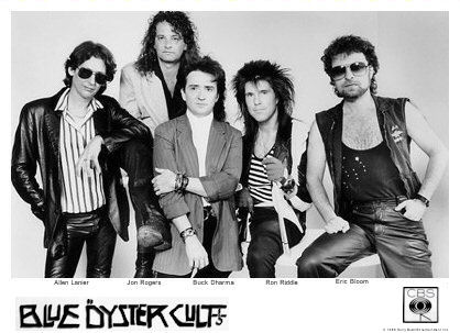 Blue Öyster Cult with Ron Riddle, about 1988