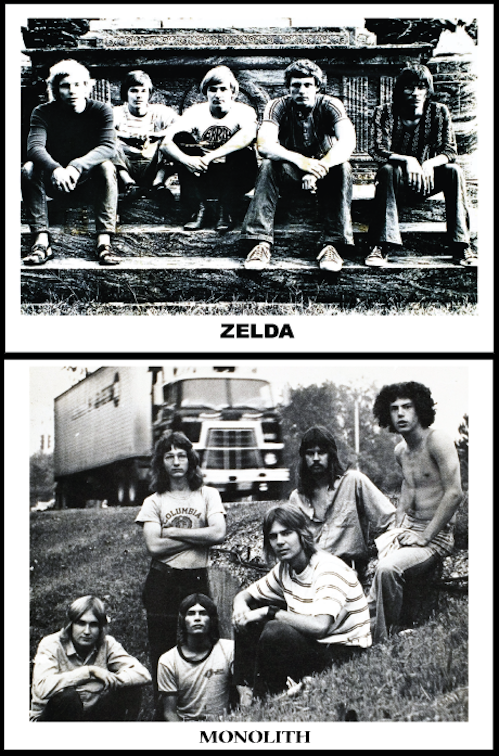 Zelda and Monolith band photos