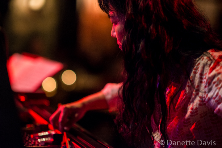 Satoko Fujii at the Royal Room, Seattle, 7 May 2019, photo by Danette Davis