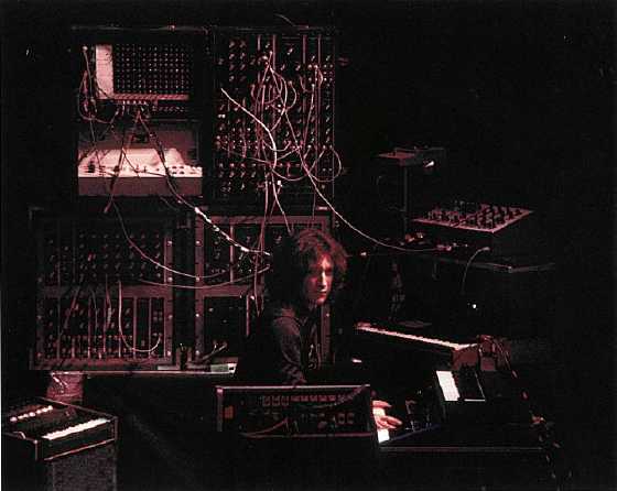 Larry Fast live with Peter Gabriel, 1977