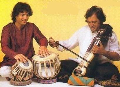 Zakir Hussain and Ustad Sultan Khan