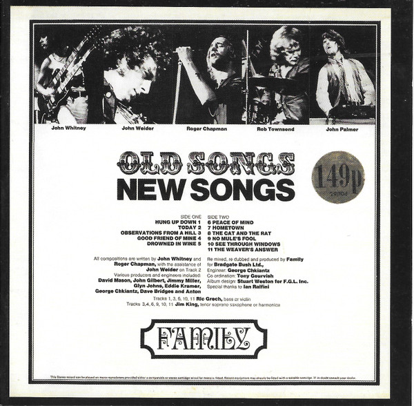 Family &mdash; Old Songs, New Songs