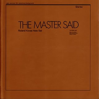Roland Kovac New Set — The Master Said