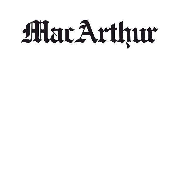 MacArthur (AKA The Black Forest) Cover art