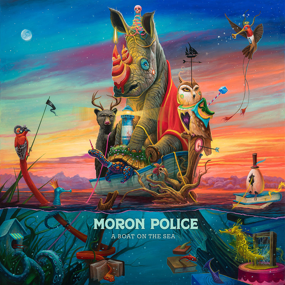 Moron Police — A Boat on the Sea