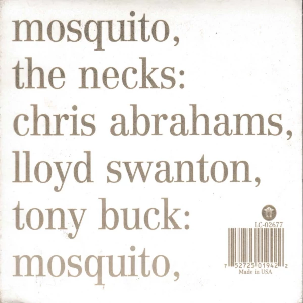 The Necks — Mosquito / See Through