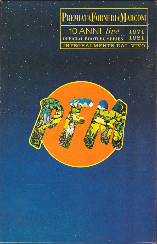 10 Anni Live 1971-1981 Cover art