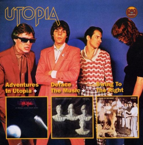 Adventures In Utopia + Deface the Music + Swing to the Right Cover art